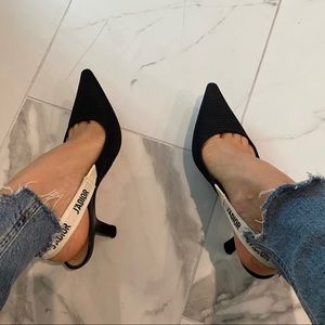 Christian Dior J’adior Sling Back Black 35.5